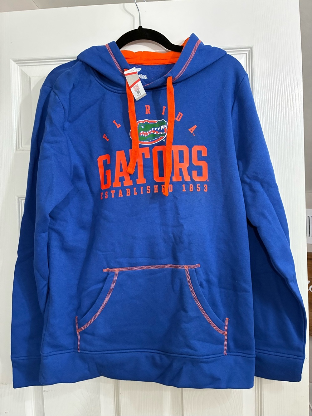 Fanatics Royal Blue & Orange Florida Gators Crewneck Hoodie